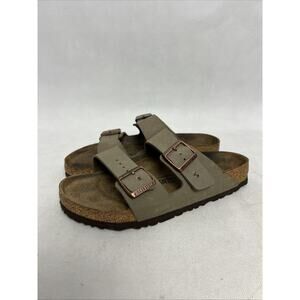 Birkenstock Arizona Brown 2 Strap Slide Sandals sz 42 Women 11 Men 9